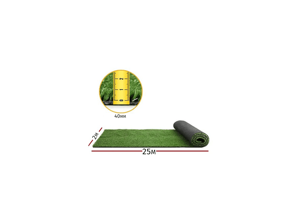 Fabbygo Вештачка Трева 2x25 40 mm