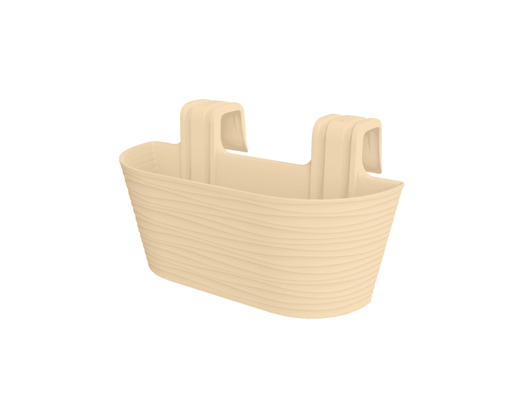 Fabbygo Жардињера Siena Duo 50 cm, Беж