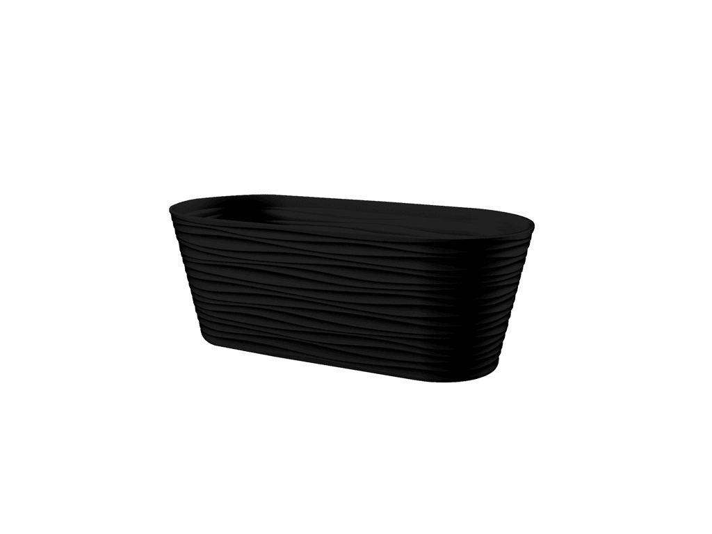 Fabbygo Жардињера Modena 35 cm, Црна