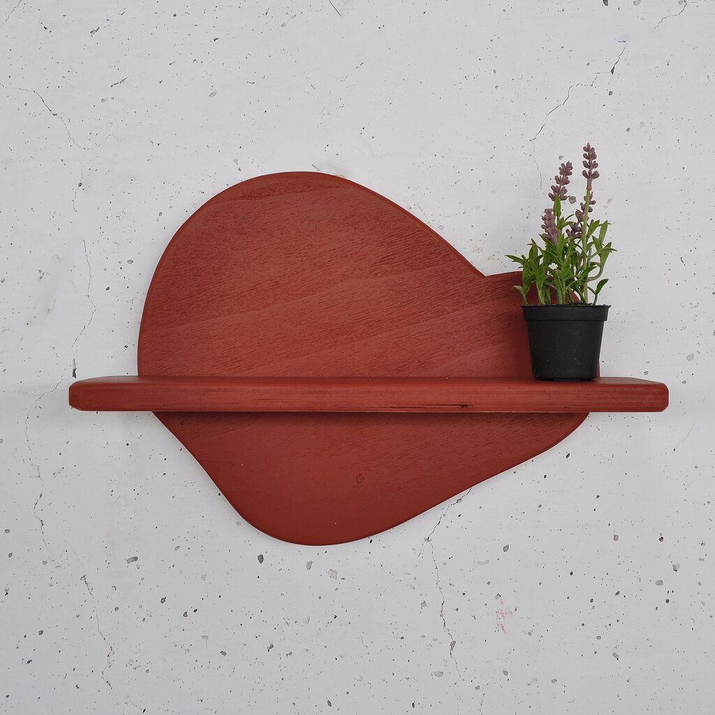 Dzидна полица Hanah Home Meh225, портокалова