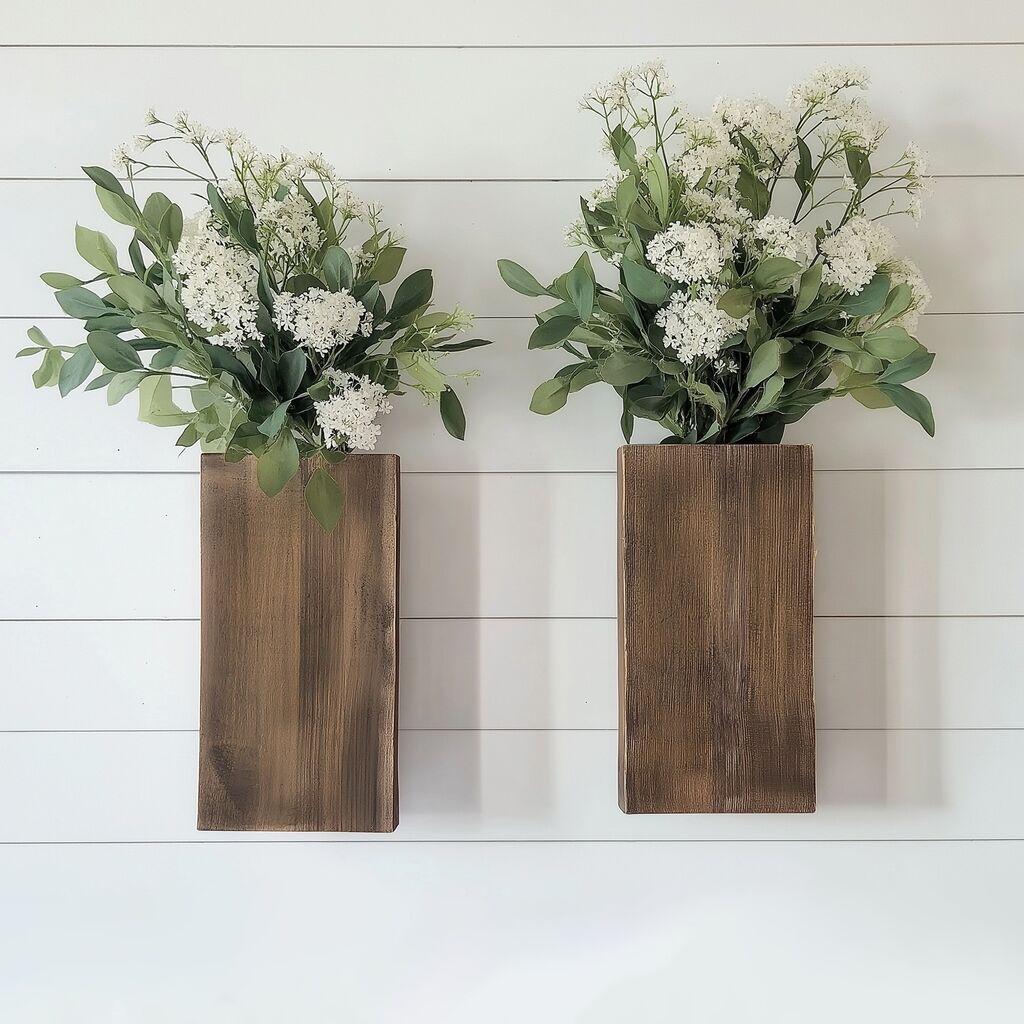 Hanah Home Комплет dzидни полици Raf280, 2 парчиња, кафеави