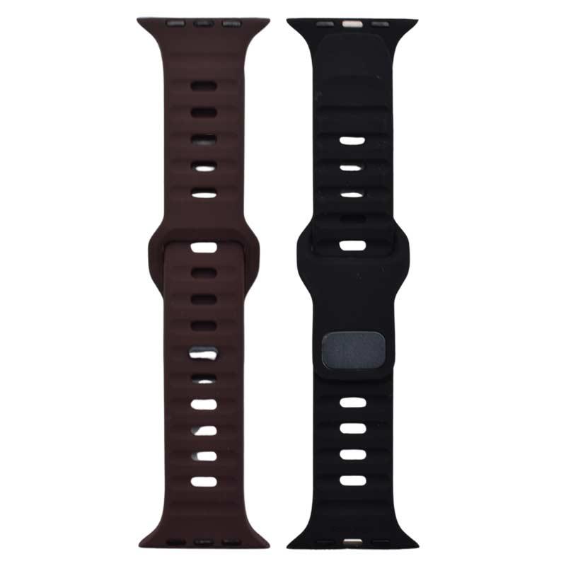 Spigen Ремен за паметен часовник 44/45/49мм - Кафеава