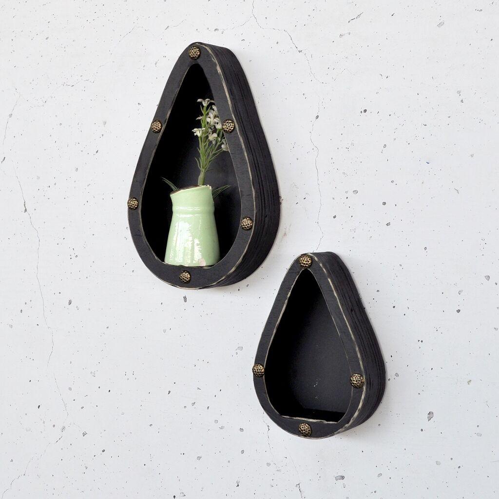 Dzидна полица Hanah Home Raf291, црна