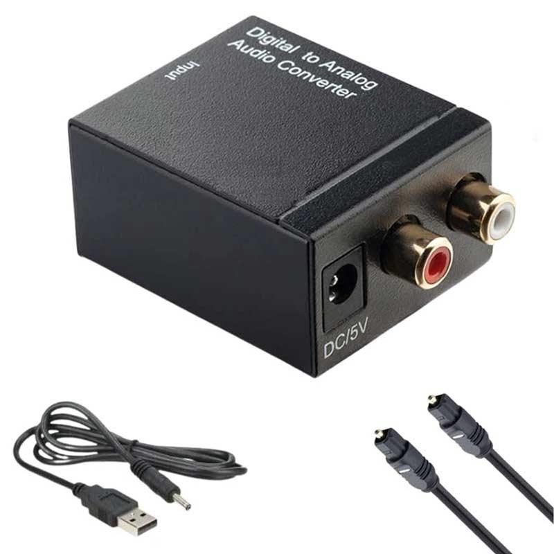 Аудио адаптер - Оптички во RCA