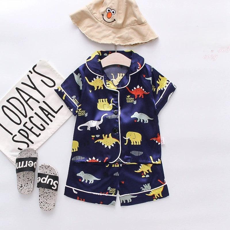 Детски свилени пижами