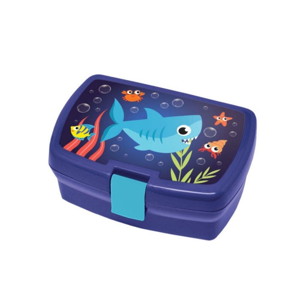 Кутија за грицки „Школска ајкула“, Тегет