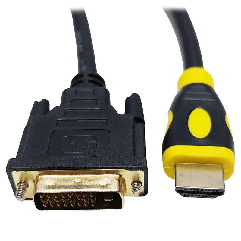 Видео кабел HDMI - DVI - 5м