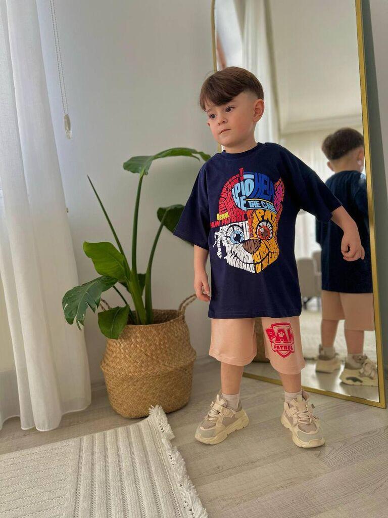 Детски летен комплет Патролни шепи