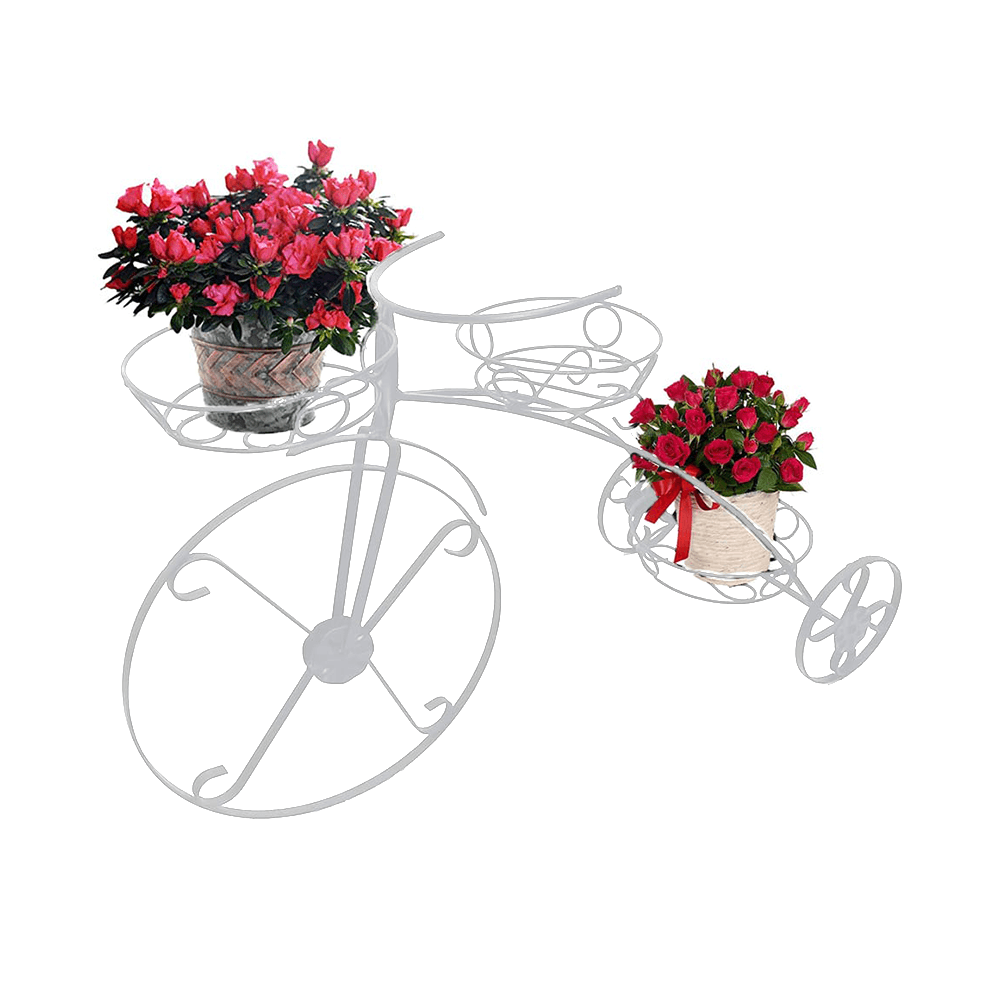 Држач За 3 Саксии Точак-3 Бел