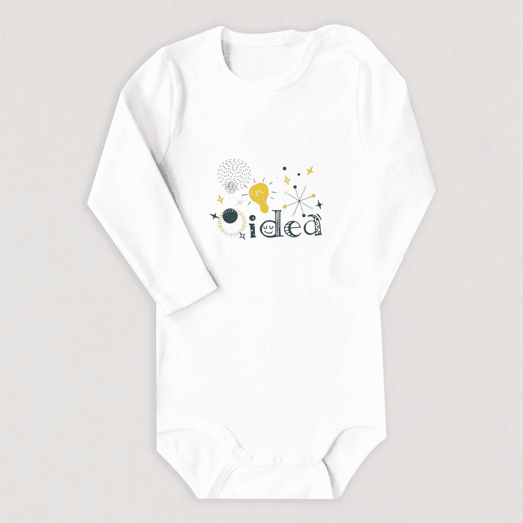 Tritex Бебешко боди со долг ракав  - 0490/701 - 56