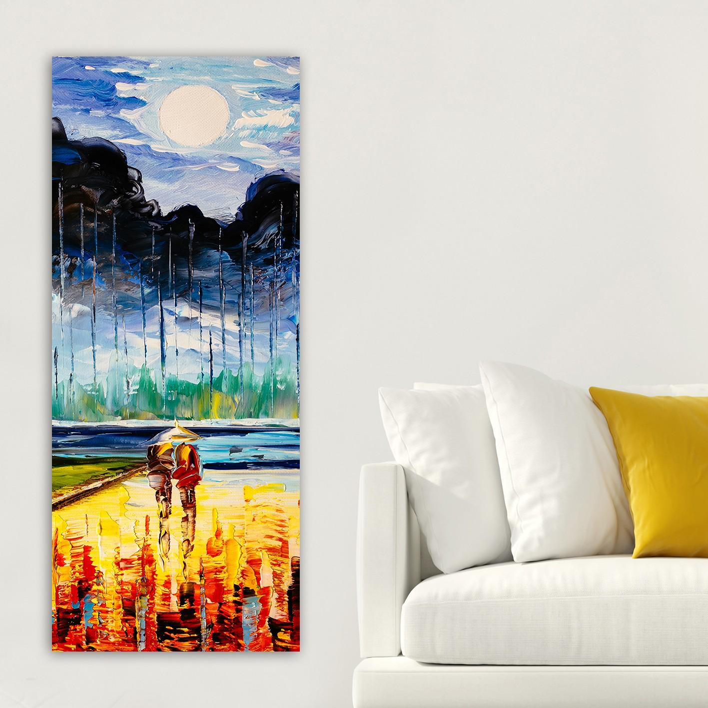 Слика „Волити" на платно 50x120 см