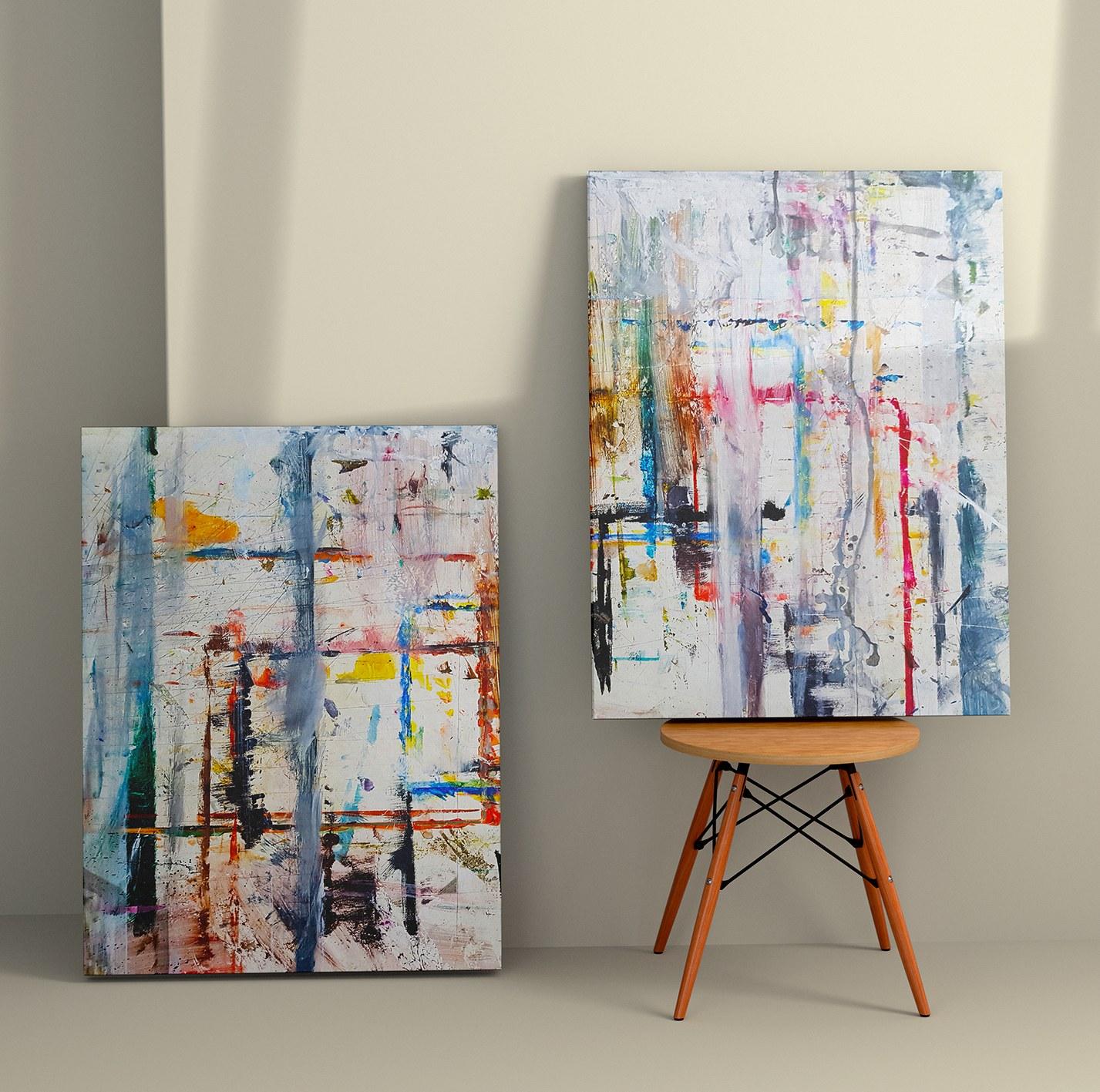 Слика на платно од Wallity во 2 дела