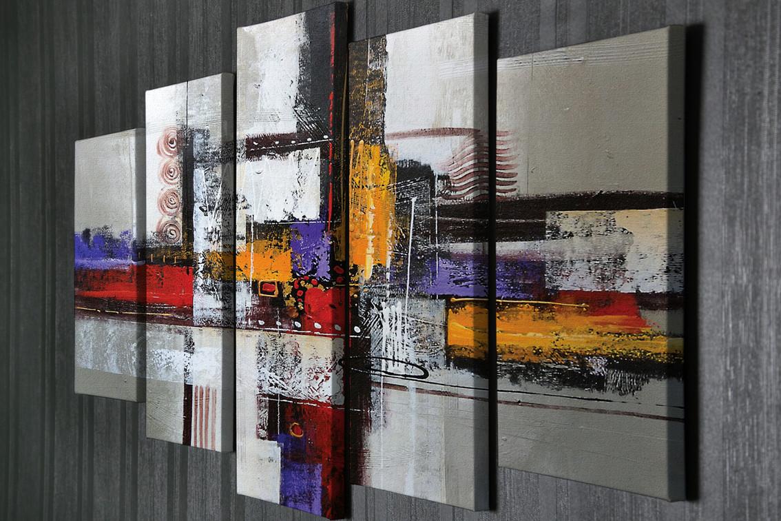 Слика на платно од 5 дела на Wallity