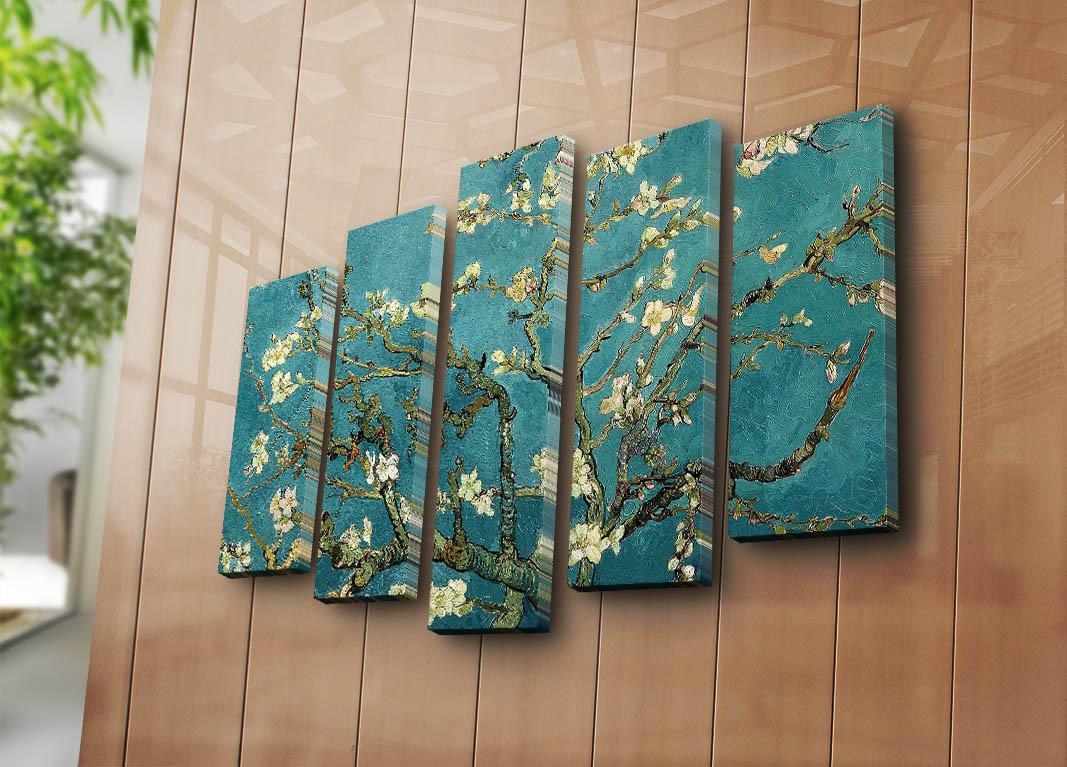 Слика на платно од 5 дела на Wallity