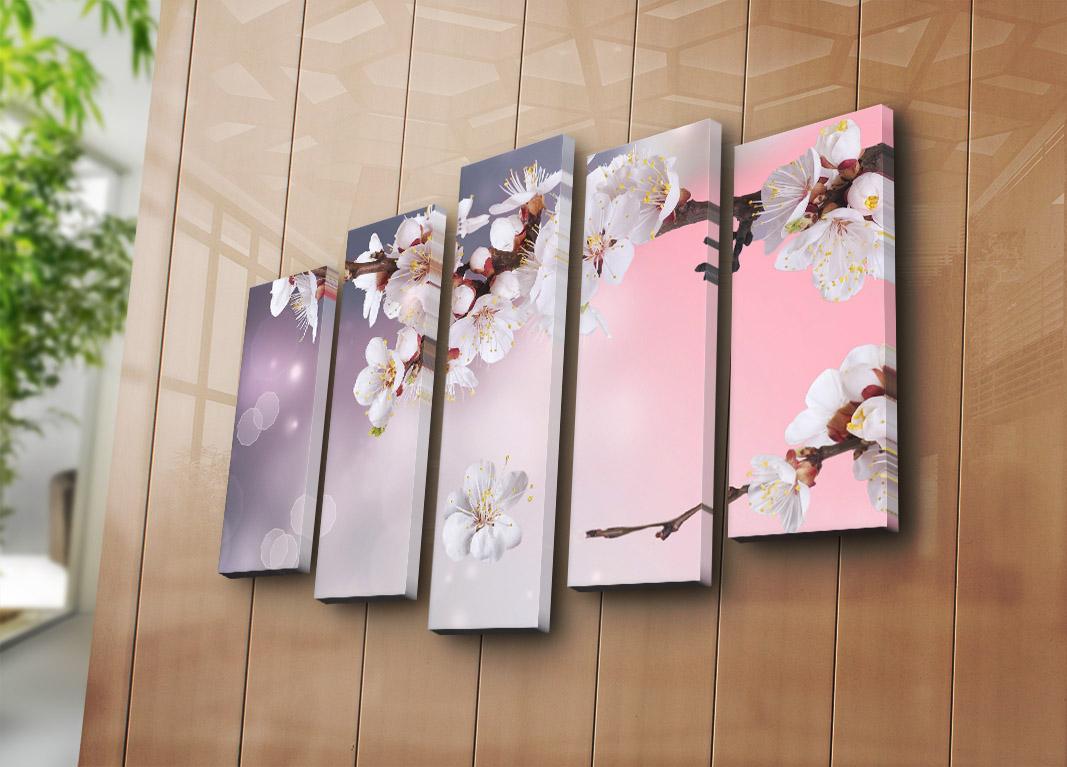 Слика на платно од 5 дела на Wallity