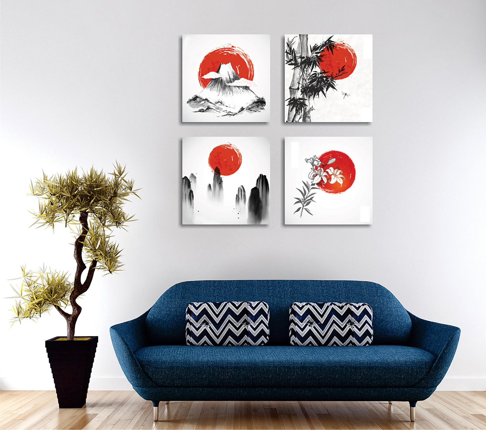 Слика „Волити" на платно во 4 дела