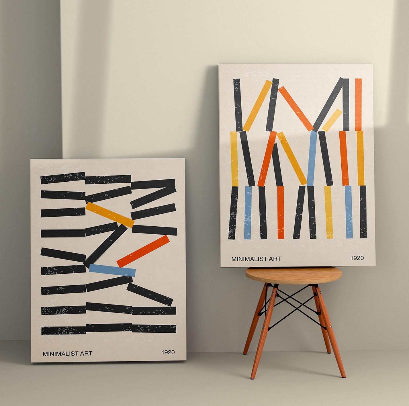 Слика на платно од Wallity во 2 дела