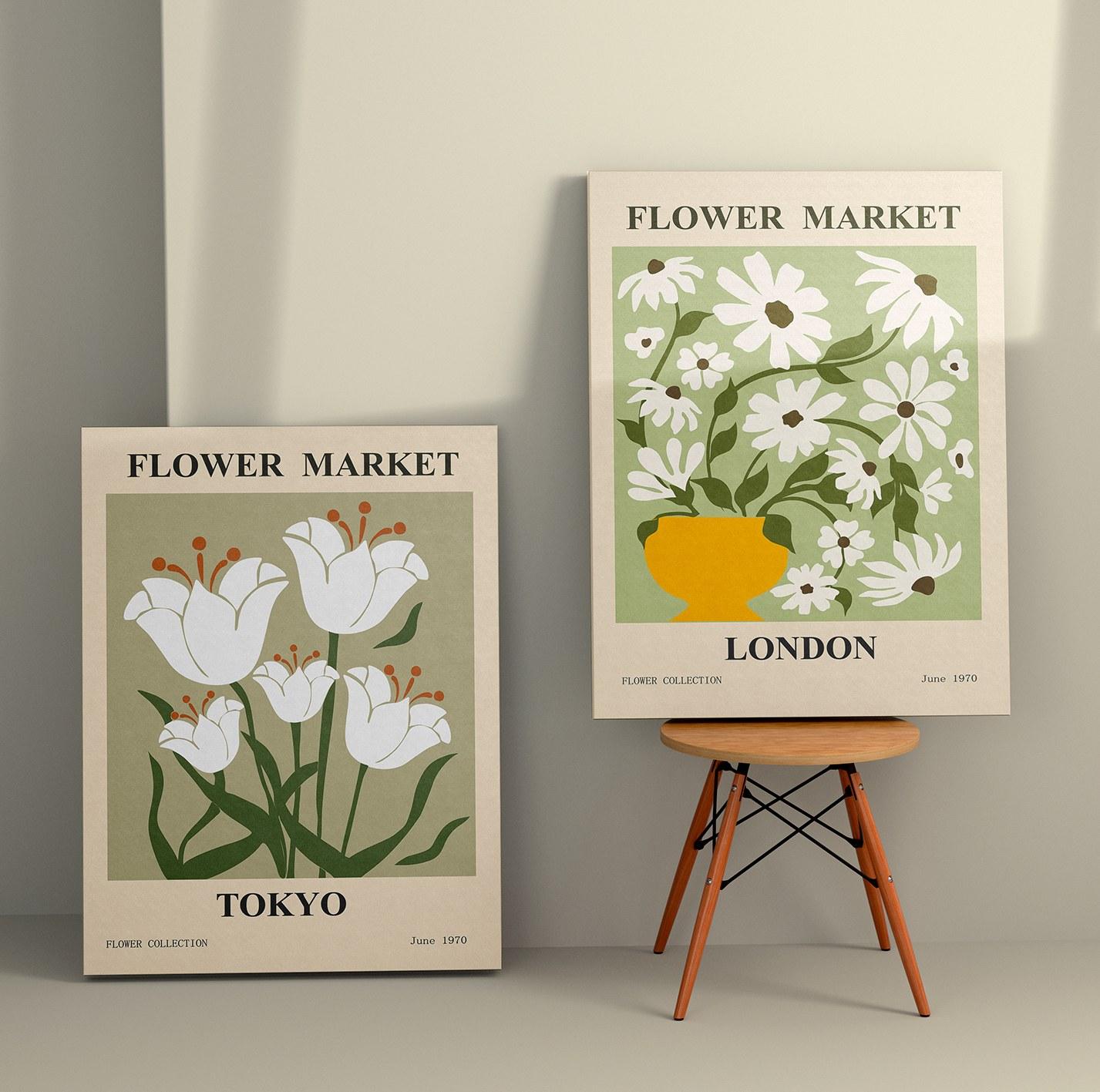 Слика на платно од Wallity во 2 дела