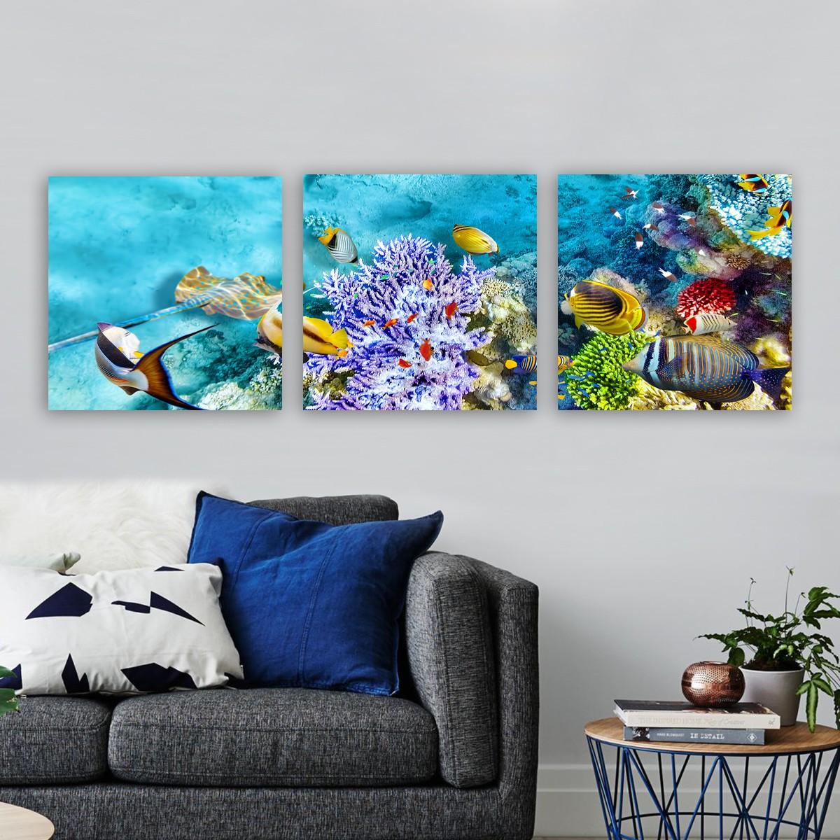 Слика на платно од 3 дела на Wallity