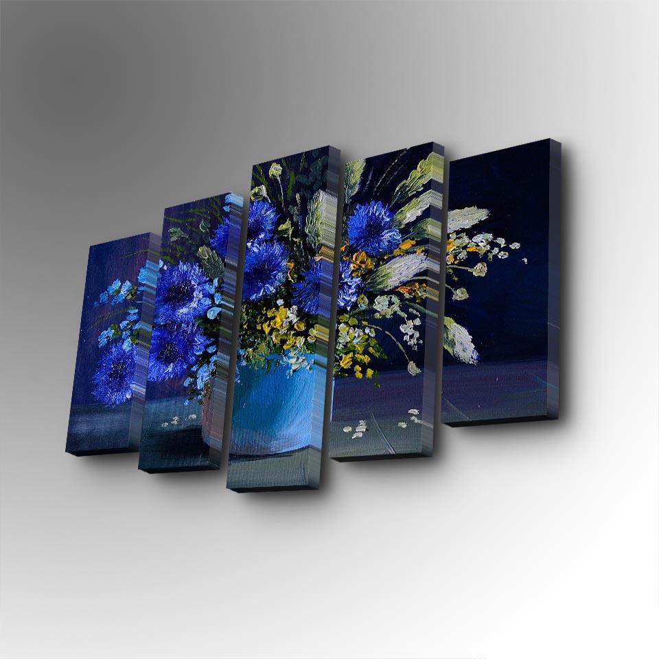 Слика на платно од 5 дела на Wallity