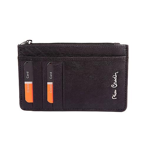 PIERRE CARDIN Паричник, за кредитни Картички, Кожа, TILAK50 PC03, Црна
