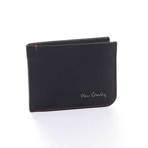 PIERRE CARDIN Паричник, Машки, Кожен, 8804 tilak35, 11x9x2цм, Црна