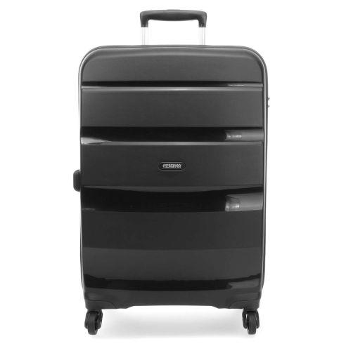 AMERICAN TOURISTER Куфер, 4 Тркала, Тврда, L, Bon Air, 59424/1041, 54x75x29, Црна