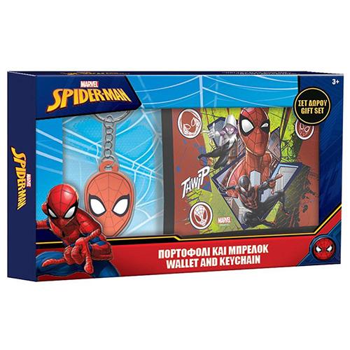 DIAKAKIS Паричник, со Приврзок, Spider man, Must, 000508332, 12x20x0цм, Микс