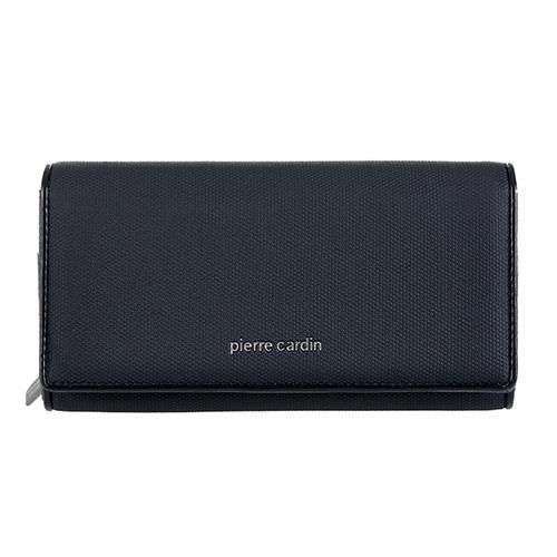 PIERRE CARDIN Паричник, Женски, Еко Кожа, 1720 LADY66, 19x9, 5x3цм, Црна