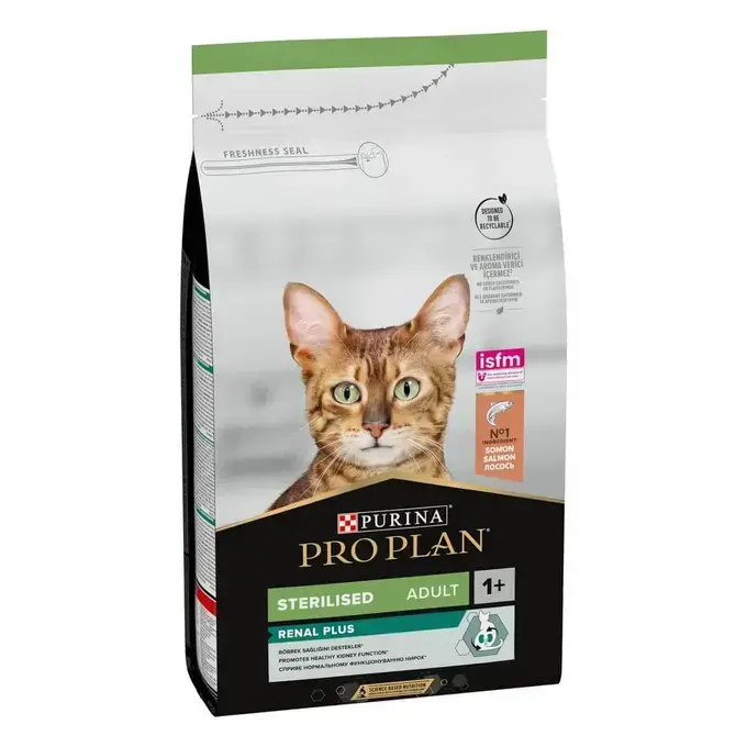 PURINA PRO PLAN Сува храна за стерилизирани мачки со лосос 10 кг