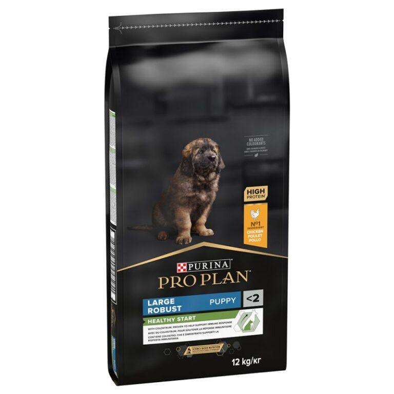 PURINA PRO PLAN Сува Храна За Кучиња Puppy Large Robust Пилешко И Ориз, 12 кг