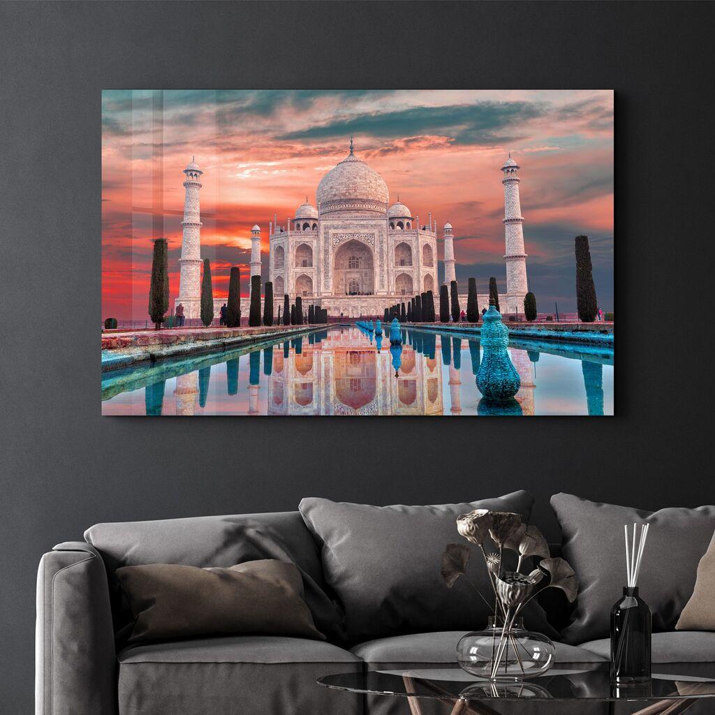 Декоративна слика Wallity на калено стакло, 70x110 см, шарена
