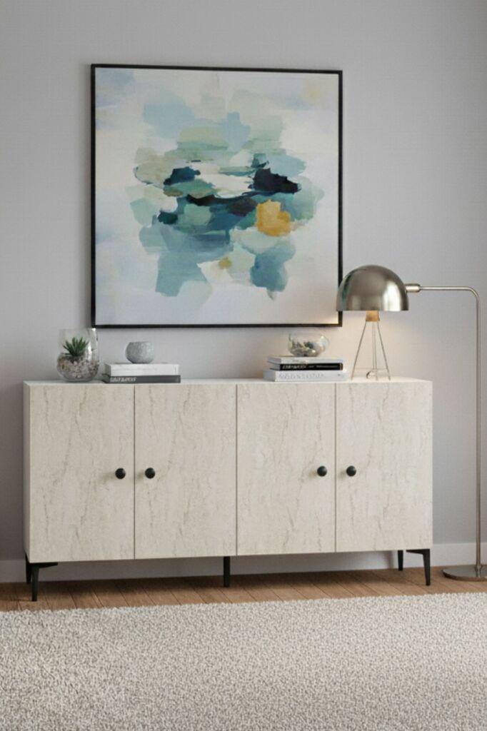 Комода Hanah Home, 150x75x32 см, Антрацит