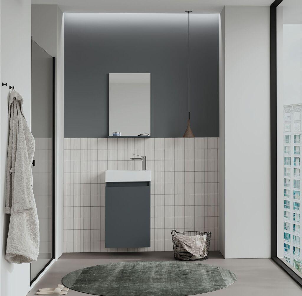 Полица за бања Hanah Home, беж
