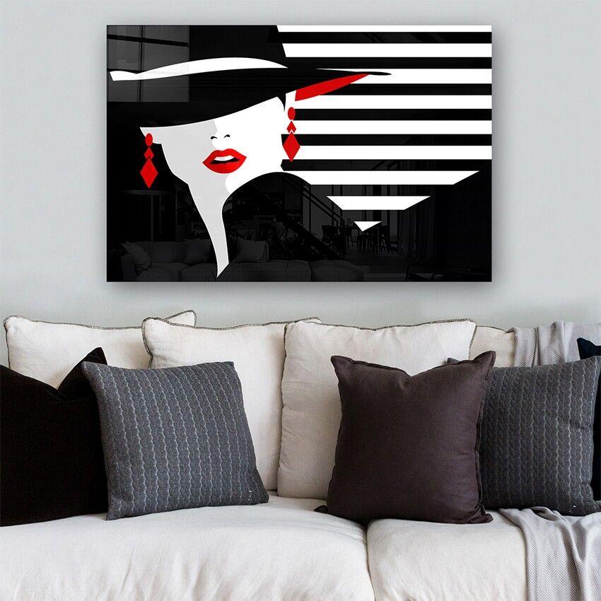 Декоративна слика Wallity на калено стакло, 50x70 см, шарена