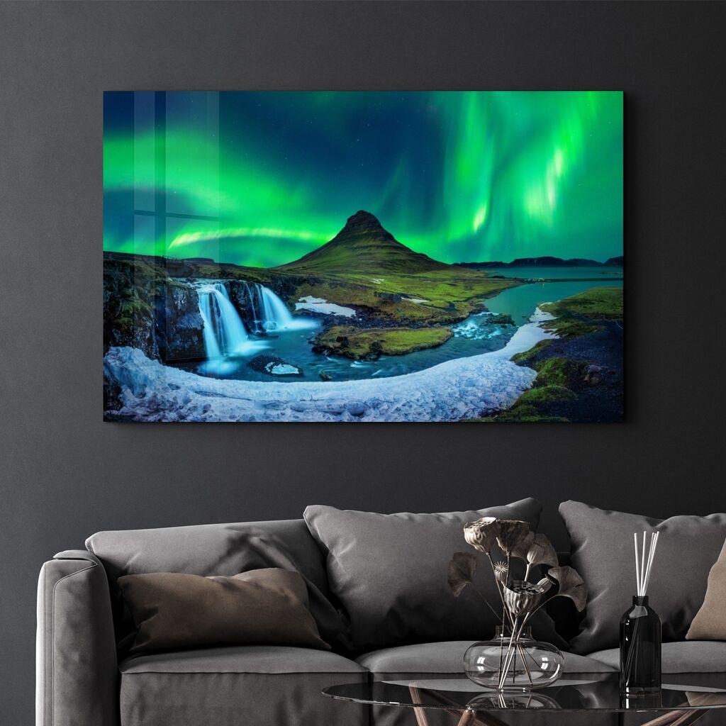 Декоративна слика Wallity на калено стакло, 70x110 см, шарена