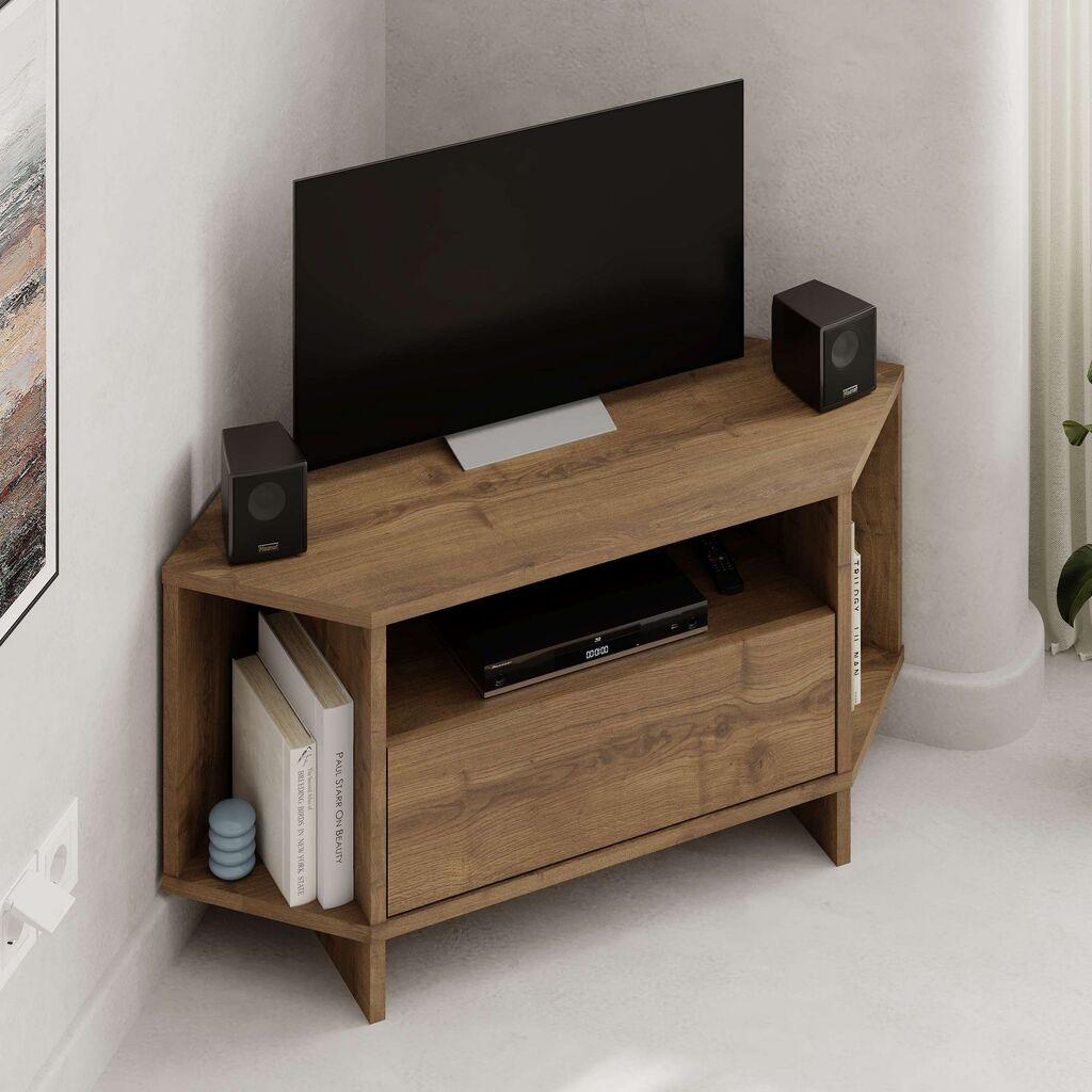 ТВ кабинет Hanah Home, 95,7x45x35,4 см, даб