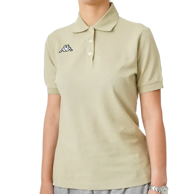 Капа женска поло кошула лого Шарас, крем