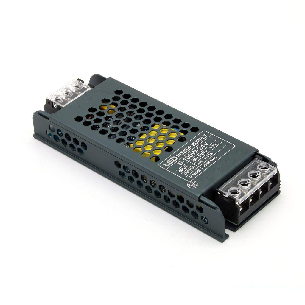 LED Трафо 24V, 100W, 4A, IP20