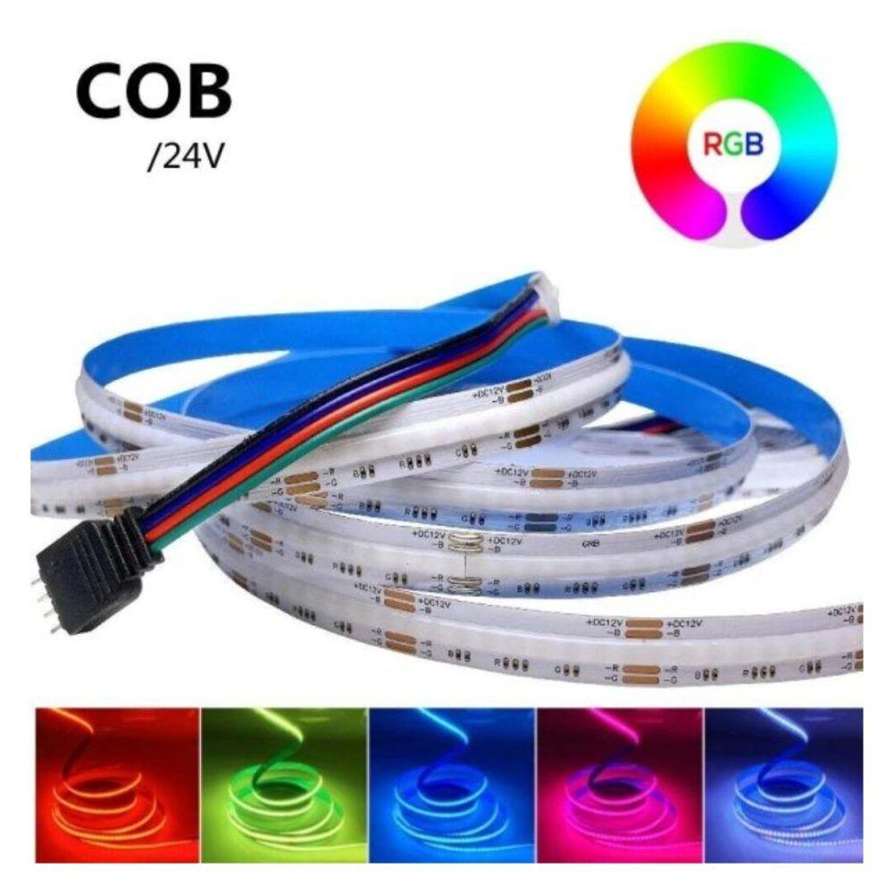 RGB COB лед лента 576D-10mm - 14W, 24V