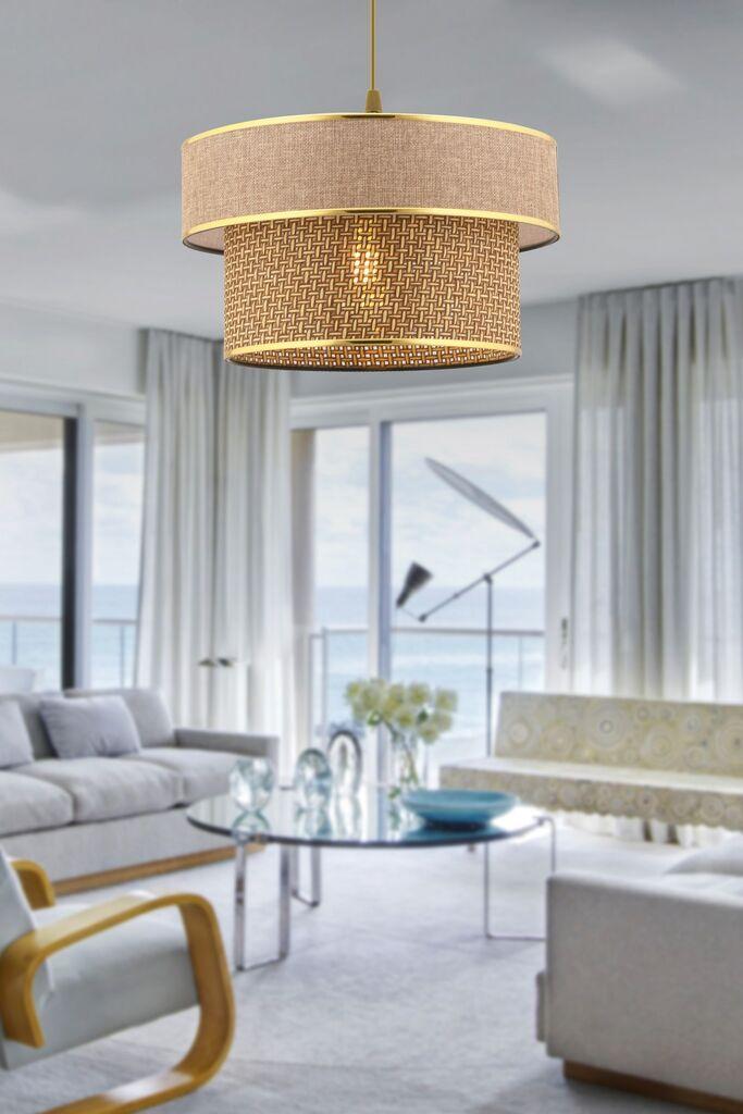 Opviq Luster Ero, 30x30 см, кафеаво-златна боја