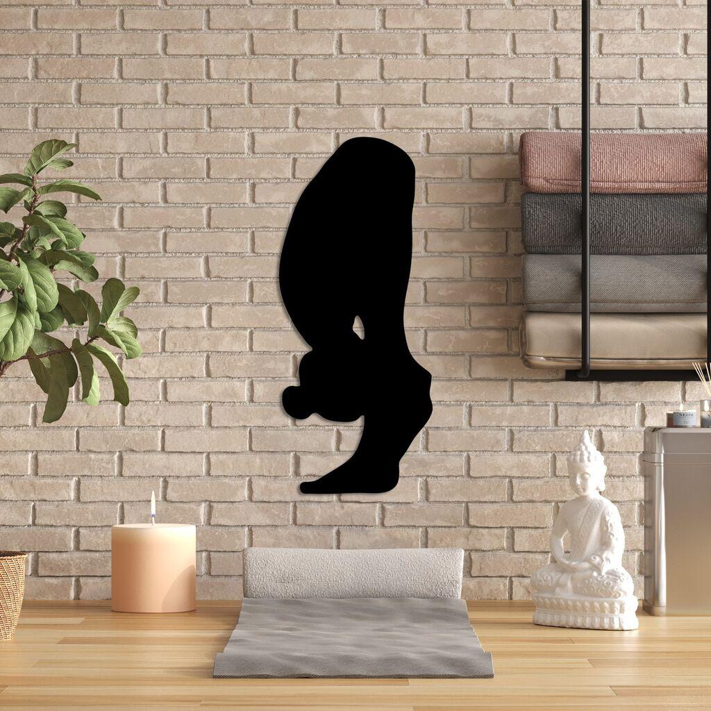 Wallity декорација за dzид Јога 26, 26x60 см, црна