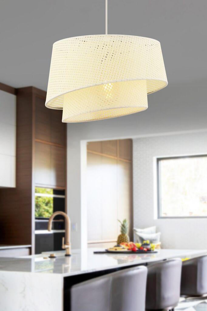 Лустер Opviq Barette Hazeran, 32x32 см, бел