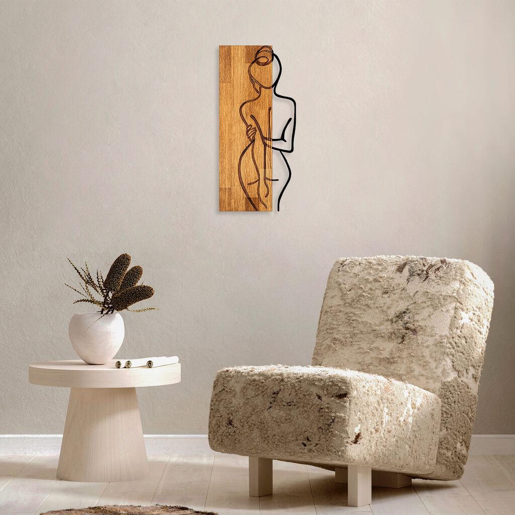 Wallity декорација за dzид MA-294, 27x58 см, даб