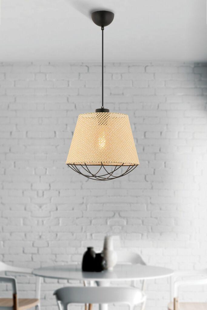 Opviq Luster Arch Hazeran, 30x30 см, беж-црна