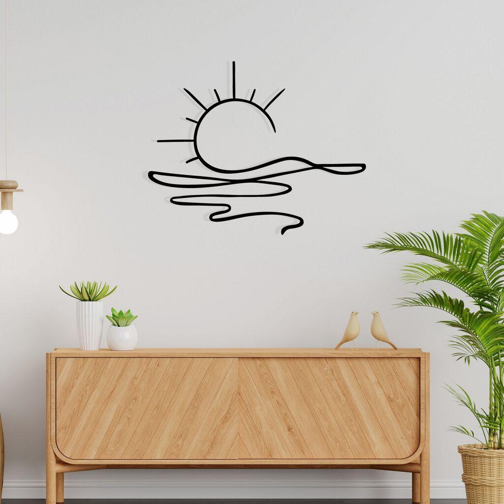 Wallity декорација за dzид Алборада, 55x44 см, црна