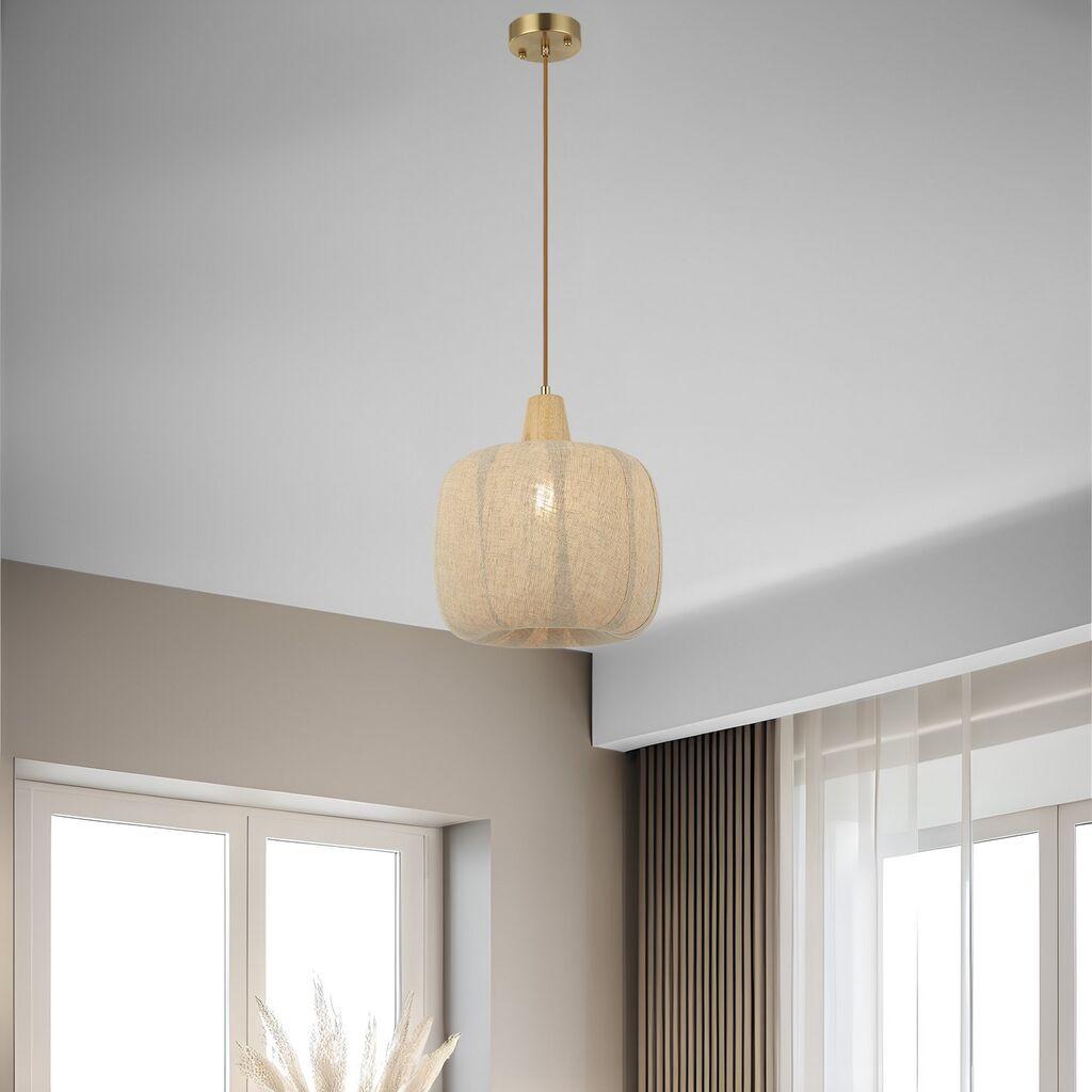 Opviq Luster Tormes-01-P01-WD, O28, 23cm, IP20 Беж-златна боја