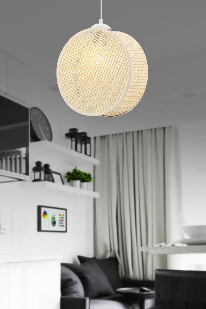 Opviq Luster барабан, 24x9 см, крем