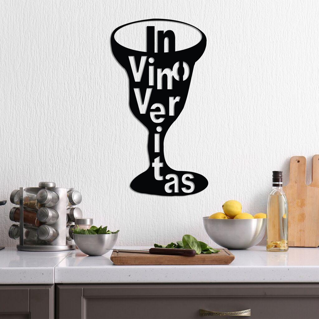 Wallity декорација за dzид Veritas 1, 30x60 см, црна