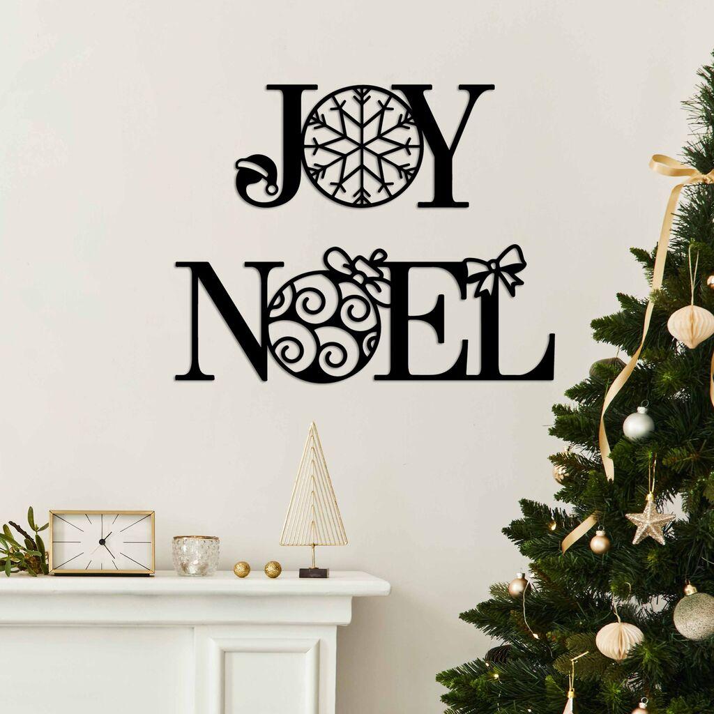 Wallity dzидна декорација за Нова Година 3, црна